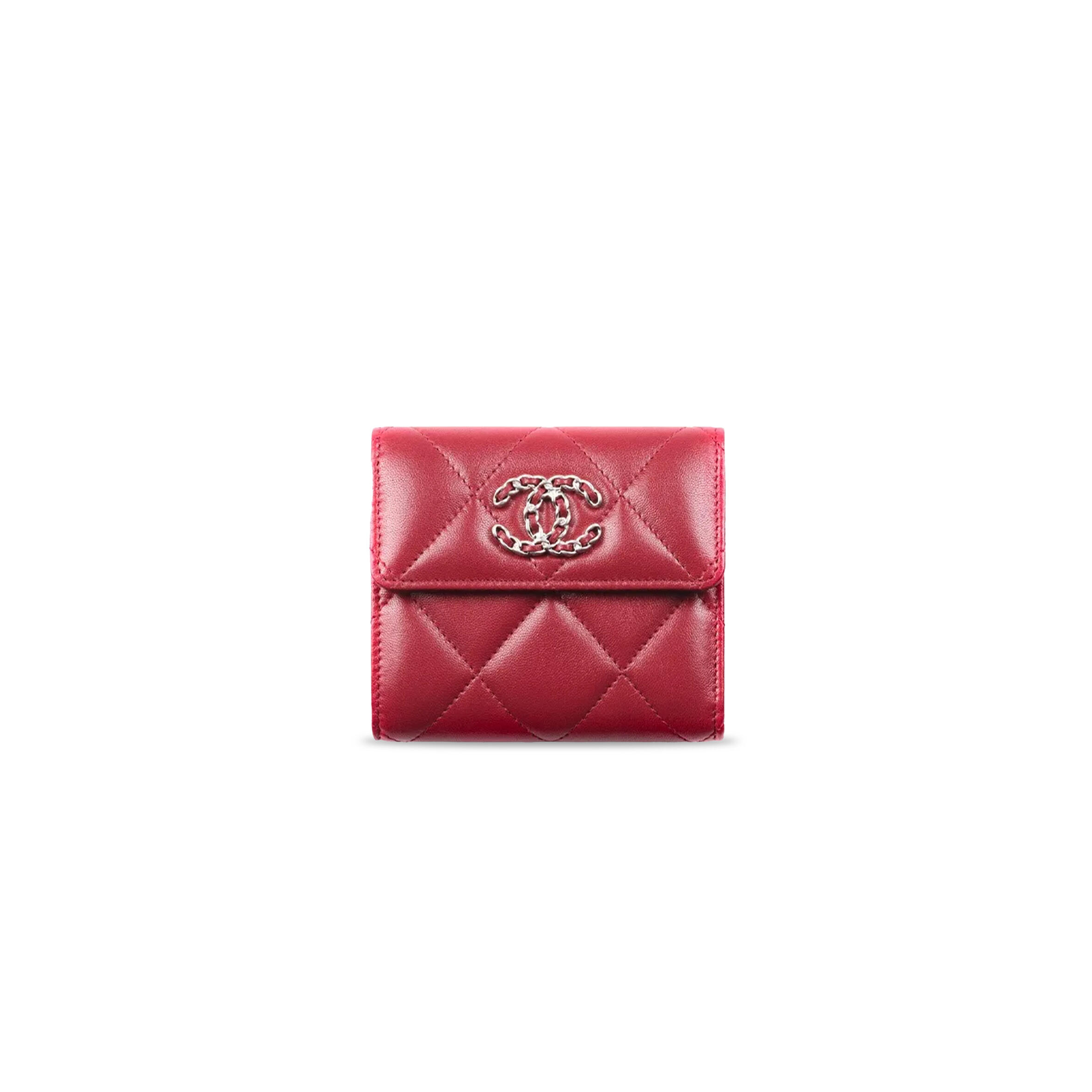 CHANEL 19 SMALL FLAP WALLET AP2809 B07327 NI686 (10*11.5*3cm)